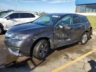2016 Acura RDX Advance Pkg with VIN 5J8TB4H75GL028287, listed as a Copart auction lot 73588664 with 56,327 mi miles and Clean Title. Bid and sale history available at carsss.com. Image 1.