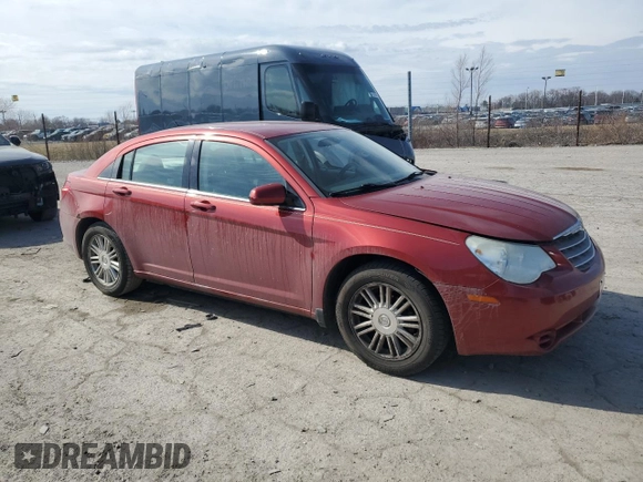 2007 Chrysler Sebring Touring z VIN 1C3LC56K17N564204, wystawiony jako Copart lot #47635085 z przebiegiem 118 813 mil mil oraz Szkody całkowita. Historia ofert i sprzedaży dostępna na DreamBid. Obrazek 4.