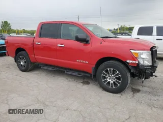 2021 Nissan Titan Pro-4X with VIN 1N6AA1ED7MN500195, listed as a Copart auction lot 56515535 with 88,826 mi miles and Salvage title. Bid and sale history available at DreamBid. Image 4.