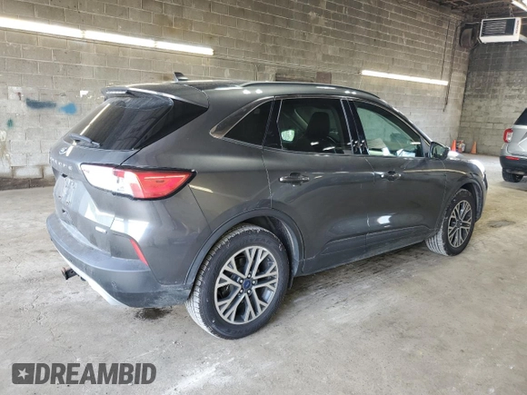 2020 Ford Escape SEL with VIN 1FMCU9H99LUB29310, listed as a Copart auction lot 62510775 with 43,795 mi miles and Salvage title. Bid and sale history available at DreamBid. Image 3.