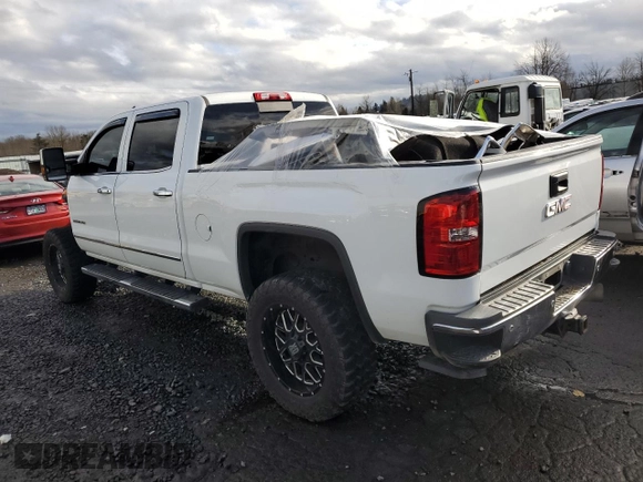 2017 GMC Sierra 2500HD SLT with VIN 1GT12TEY6HF226566, listed as a Copart auction lot 85250664 with 167,471 mi miles and Salvage Title. Bid and sale history available at carsss.com. Image 2.