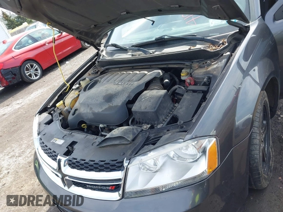 2014 Dodge Avenger SE with VIN 1C3CDZAG7EN218419, listed as a IAAI auction lot 41833778 with 133,192 mi miles. Bid and sale history available at carsss.com. Image 10.