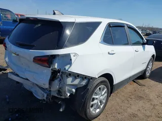 2024 Chevrolet Equinox LT with VIN 3GNAXKEG6RS127804, listed as a IAAI auction lot 41791748 with 14,540 mi miles. Bid and sale history available at carsss.com. Image 4.