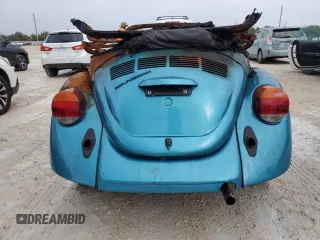 1976 Volkswagen Beetle with VIN 1562140285, listed as a Copart auction lot 79798664 with Not Provided miles and Non Repairable. Bid and sale history available at DreamBid. Image 6.