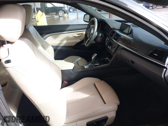 2015 BMW 4 Series 435i with VIN WBA3R1C59FK194649, listed as a IAAI auction lot 41565414 with 123,702 mi miles and . Bid and sale history available at DreamBid. Image 5.