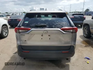 2019 Toyota RAV4 LE with VIN JTMH1RFV0KJ006644, listed as a Copart auction lot 59546835 with 101,050 mi miles and Salvage title. Bid and sale history available at DreamBid. Image 6.