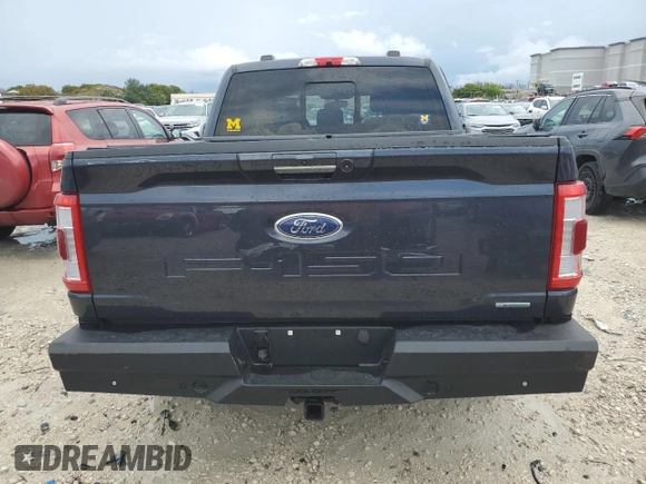 2022 Ford F-150 XL with VIN 1FTFW1E87NFA90247, listed as a Copart auction lot 52365845 with 44,707 mi miles and Clean title. Bid and sale history available at DreamBid. Image 6.