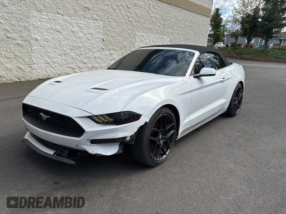 2018 Ford Mustang EcoBoost Premium with VIN 1FATP8UH7J5132500, listed as a Copart auction lot 54267655 with 96,169 mi miles and Salvage Title. Bid and sale history available at carsss.com. Image 2.