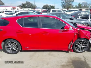 2014 Lexus CT 200h with VIN JTHKD5BH1E2181794, listed as a IAAI auction lot 41735349 with 41,146 mi miles and . Bid and sale history available at DreamBid. Image 14.