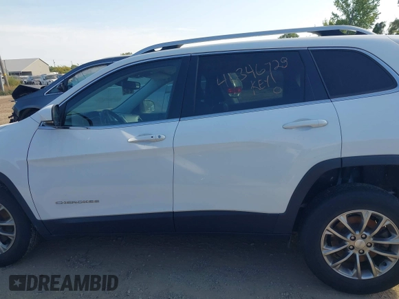 2020 Jeep Cherokee Altitude with VIN 1C4PJMLX4LD644500, listed as a IAAI auction lot 40346728 with 41,886 mi miles and . Bid and sale history available at DreamBid. Image 14.