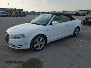 2007 Audi A4 3.2L with VIN WAUDH48H07K034835, listed as a Copart auction lot 52779265 with 77,383 mi miles and Salvage title. Bid and sale history available at DreamBid. Image 1.