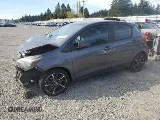 2017 Toyota Yaris L with VIN VNKKTUD36HA083572, listed as a Copart auction lot 53288745 with 115,492 mi miles and Salvage Title. Bid and sale history available at carsss.com. Image 1.