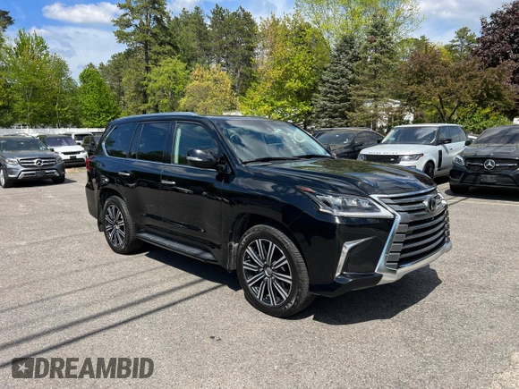 2018 Lexus LX 570 with VIN JTJHY7AX8J4258452, listed as a Copart auction lot 57357365 with 131,556 mi miles and Clean title. Bid and sale history available at DreamBid. Image 2.