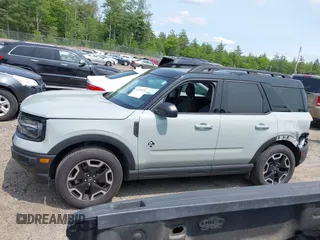 2023 Ford Bronco Sport Outer Banks z VIN 3FMCR9C64PRD05448, wystawiony jako IAAI lot #42375732 z przebiegiem 53 538 mil mil oraz . Historia ofert i sprzedaży dostępna na DreamBid. Obrazek 15.