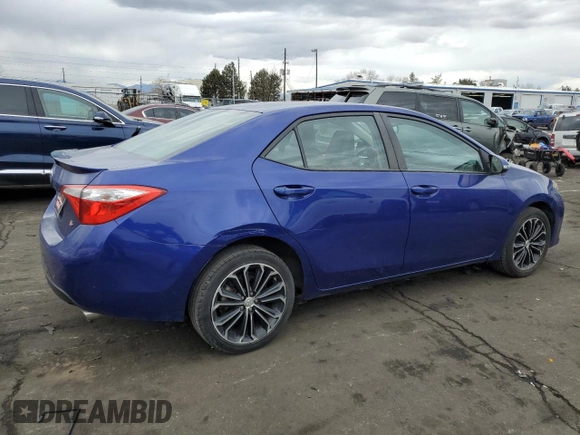 2016 Toyota Corolla L with VIN 5YFBURHE5GP462443, listed as a Copart auction lot 45673885 with 86,579 mi miles and Salvage Title. Bid and sale history available at DreamBid. Image 3.