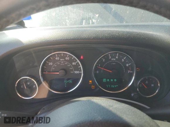 2018 Jeep Wrangler JK Unlimited Sport S with VIN 1C4BJWDG3JL822565, listed as a Copart auction lot 47125535 with 77,164 mi miles and Salvage Title. Bid and sale history available at carsss.com. Image 9.