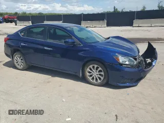 2019 Nissan Sentra S with VIN 3N1AB7AP4KY314927, listed as a Copart auction lot 63411785 with 45,658 mi miles and Non repairable. Bid and sale history available at DreamBid. Image 4.