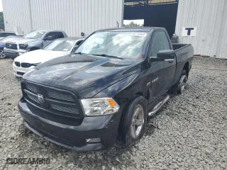 2010 Dodge Ram 1500 Sport with VIN 3D7JV1ET0AG191856, listed as a Copart auction lot 65118404 with 65,338 mi miles and Salvage Title. Bid and sale history available at carsss.com. Image 1.