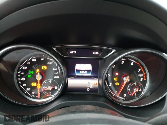 2018 Mercedes-Benz CLA with VIN WDDSJ4EB6JN591940, listed as a Copart auction lot 70586062 with 15,046 mi miles. Bid and sale history available at carsss.com. Image 9.