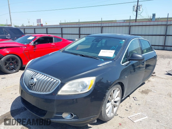 2015 Buick Verano Convenience Group with VIN 1G4PR5SK8F4122859, listed as a IAAI auction lot 41837350 with 278,575 mi miles and . Bid and sale history available at carsss.com. Image 2.