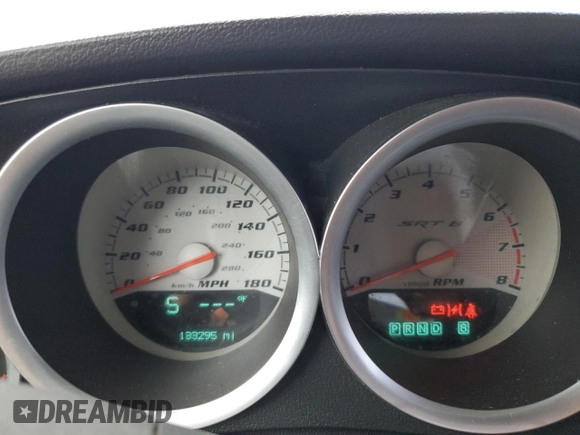 2007 Dodge Charger SRT-8 with VIN 2B3KA73W17H787515, listed as a Copart auction lot 55946524 with 133,295 mi miles and Salvage Title. Bid and sale history available at carsss.com. Image 9.