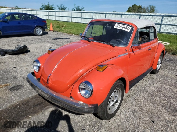 1979 Volkswagen Beetle with VIN 1592043782, listed as a Copart auction lot 68720654 with 85,092 mi miles and Clean Title. Bid and sale history available at DreamBid. Image 1.