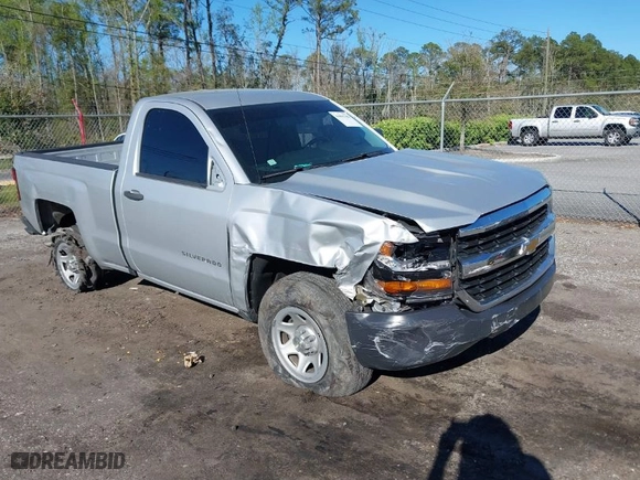 2018 Chevrolet Silverado 1500 Work Truck with VIN 1GCNCNEH3JZ378500, listed as a IAAI auction lot 41865700 with 139,702 mi miles. Bid and sale history available at carsss.com. Image 1.
