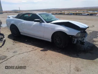 2014 Ford Mustang V6 with VIN 1ZVBP8EM7E5299993, listed as a Copart auction lot 50263105 with 127,889 mi miles and Salvage title. Bid and sale history available at DreamBid. Image 4.