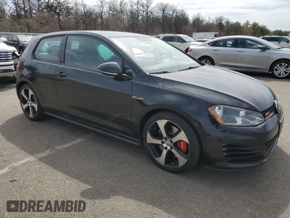 2016 Volkswagen GTI S with VIN 3VWY47AUXGM002165, listed as a Copart auction lot 52644985 with 82,961 mi miles and Clean Title. Bid and sale history available at DreamBid. Image 4.