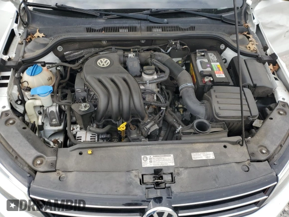 2015 Volkswagen Jetta S with VIN 3VW2K7AJ0FM400517, listed as a Copart auction lot 58368185 with 88,470 mi miles and Salvage title. Bid and sale history available at DreamBid. Image 11.