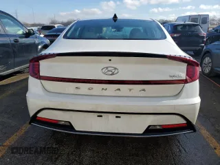 2022 Hyundai Sonata Hybrid SEL with VIN KMHL34JJ2NA038197, listed as a Copart auction lot 41202954 with 53,073 mi miles. Bid and sale history available at carsss.com. Image 6.