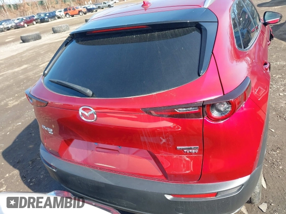 2022 Mazda CX-30 2.5 Turbo Premium Package with VIN 3MVDMBDY1NM458943, listed as a IAAI auction lot 41513141 with 16,858 mi miles. Bid and sale history available at carsss.com. Image 16.
