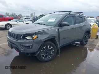 2021 Jeep Compass Trailhawk с VIN 3C4NJDDB0MT512095, выставлен на аукционе IAAI как лот 41940103 с пробегом 78 655 миль миль и . История ставок и продаж доступна на DreamBid. Изображение 18.