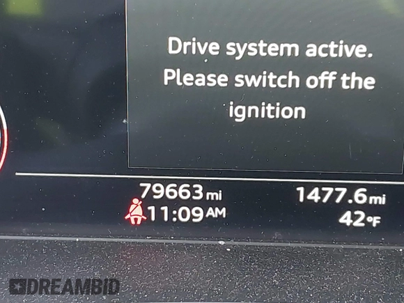 2021 Audi Q5 Premium Plus with VIN WA1BAAFY5M2013887, listed as a IAAI auction lot 41569563 with 79,663 mi miles and . Bid and sale history available at DreamBid. Image 15.