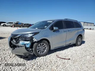 2023 Toyota Sienna XLE z VIN 5TDYRKEC0PS165030, wystawiony jako Copart lot #48189785 z przebiegiem 71 357 mil mil oraz Czysty tytuł • Clean title. Historia ofert i sprzedaży dostępna na DreamBid. Obrazek 1.