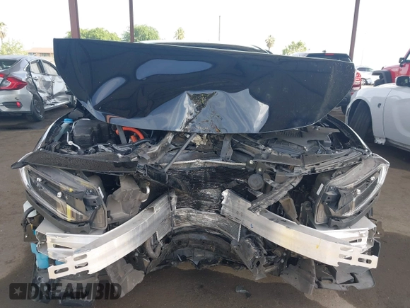 2019 Honda Insight EX with VIN 19XZE4F52KE014737, listed as a IAAI auction lot 42100837 with 35,402 mi miles and . Bid and sale history available at carsss.com. Image 6.