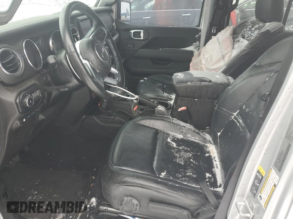 2022 Jeep Wrangler Unlimited Rubicon with VIN 1C4JJXR63NW264609, listed as a Copart auction lot 88148715 with 33,308 mi miles and Salvage title. Bid and sale history available at DreamBid. Image 7.