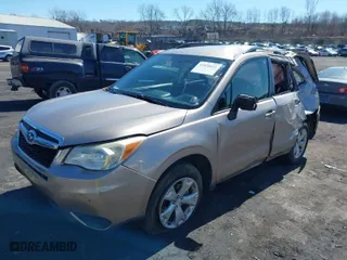 2015 Subaru Forester 2.5i with VIN JF2SJABC7FH438433, listed as a IAAI auction lot 41826011 with 115,657 mi miles. Bid and sale history available at carsss.com. Image 2.