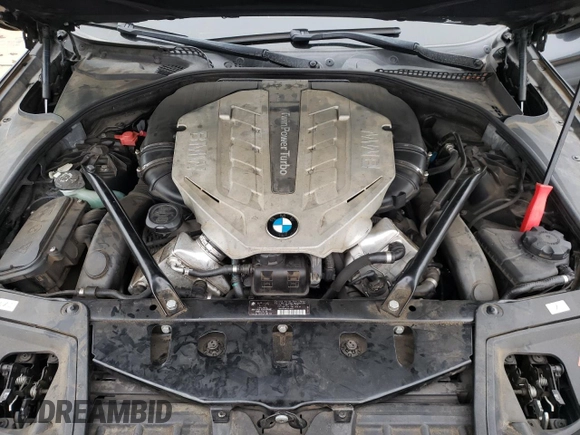 2012 BMW 5 Series 550i with VIN WBAFR9C55CDX78817, listed as a Copart auction lot 85811044 with Not Provided miles and Salvage Title. Bid and sale history available at carsss.com. Image 11.