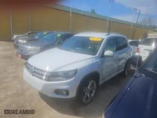 2016 Volkswagen Tiguan R-Line with VIN WVGAV7AX7GW088378, listed as a Copart auction lot 53963235 with 122,175 mi miles and Clean Title. Bid and sale history available at carsss.com. Image 2.