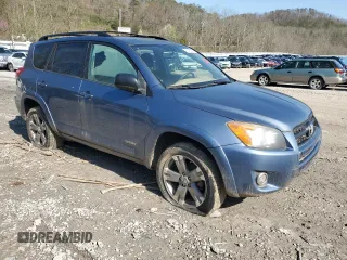 2010 Toyota RAV4 Sport with VIN JTMRF4DV5AD038823, listed as a Copart auction lot 51496975 with Not Provided miles and Salvage Title. Bid and sale history available at carsss.com. Image 4.