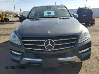 2015 Mercedes-Benz M ML 350 with VIN 4JGDA5HB5FA564498, listed as a Copart auction lot 46475015 with 98,031 mi miles and Salvage Title. Bid and sale history available at carsss.com. Image 5.
