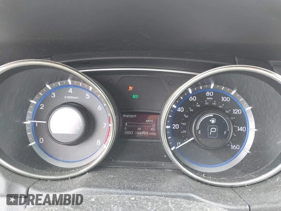 2012 Hyundai Sonata 2.4L Limited PZEV with VIN 5NPEC4AC2CH333580, listed as a IAAI auction lot 42024064 with 155,909 mi miles. Bid and sale history available at carsss.com. Image 7.