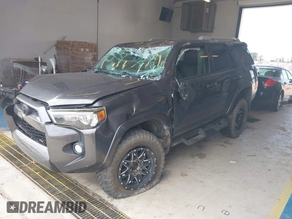 2018 Toyota 4Runner SR5 with VIN JTEBU5JR7J5550156, listed as a IAAI auction lot 41838265 with 171,242 mi miles and . Bid and sale history available at DreamBid. Image 16.
