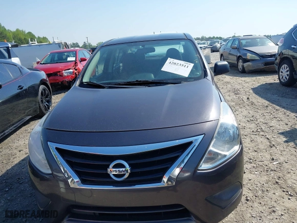 2015 Nissan Versa SV with VIN 3N1CN7AP4FL804691, listed as a IAAI auction lot 42023511 with 135,529 mi miles. Bid and sale history available at carsss.com. Image 12.