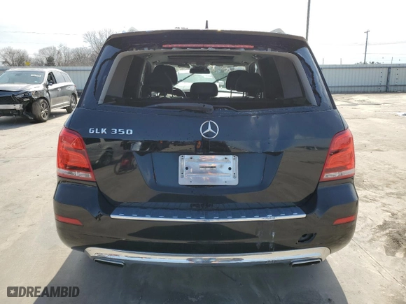2015 Mercedes-Benz GLK-Class GLK 350 with VIN WDCGG5HB4FG388325, listed as a Copart auction lot 45034735 with 0 mi miles and Salvage Title. Bid and sale history available at carsss.com. Image 6.