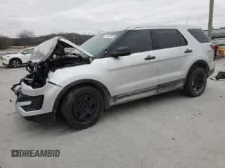 2016 Ford Police Interceptor Utility z VIN 1FM5K8AR8GGD31899, wystawiony jako Copart lot #47148285 z przebiegiem 163 251 mil mil oraz Szkody całkowita. Historia ofert i sprzedaży dostępna na DreamBid. Obrazek 1.