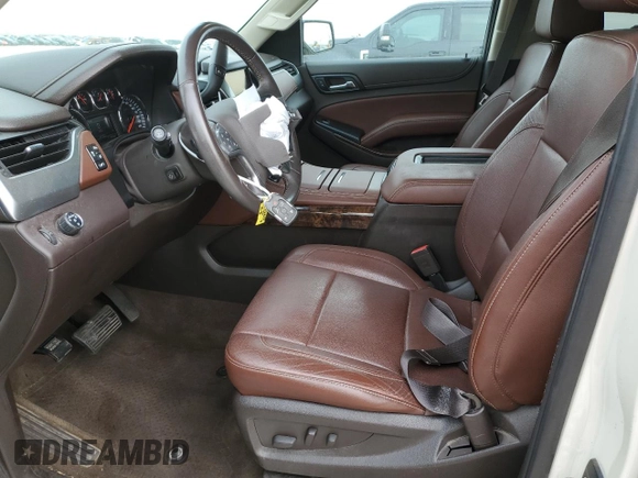 2015 Chevrolet Suburban LTZ with VIN 1GNSCKKC2FR177759, listed as a Copart auction lot 50919105 with 87,793 mi miles and Salvage Title. Bid and sale history available at DreamBid. Image 7.