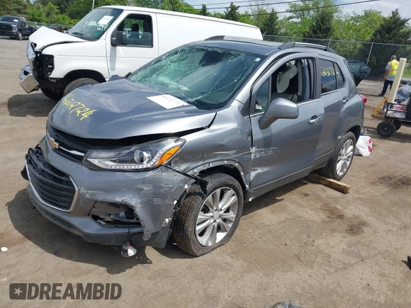 2020 Chevrolet Trax Premier with VIN 3GNCJRSB2LL140689, listed as a IAAI auction lot 42212724 with 73,701 mi miles and . Bid and sale history available at DreamBid. Image 16.