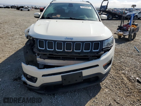 2020 Jeep Compass Latitude с VIN 3C4NJCBB1LT153075, выставлен на аукционе Copart как лот 59588845 с пробегом 77 560 миль миль и Списание • Salvage title. История ставок и продаж доступна на DreamBid. Изображение 5.